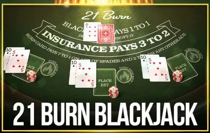 21 Burn Blackjack game