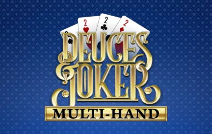 Deuces and Joker (Multi-Hand) game