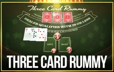 Three Card Rummy game