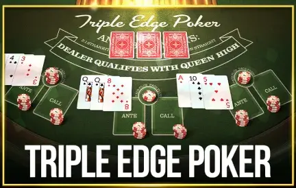 Triple Edge Poker game