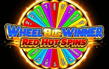 Wheel Big Winner Red Hot Spins Cascading Slot game